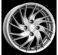 КиК Элика W5.5 R14 PCD4x98 ET35 DIA58.6 блэк платинум